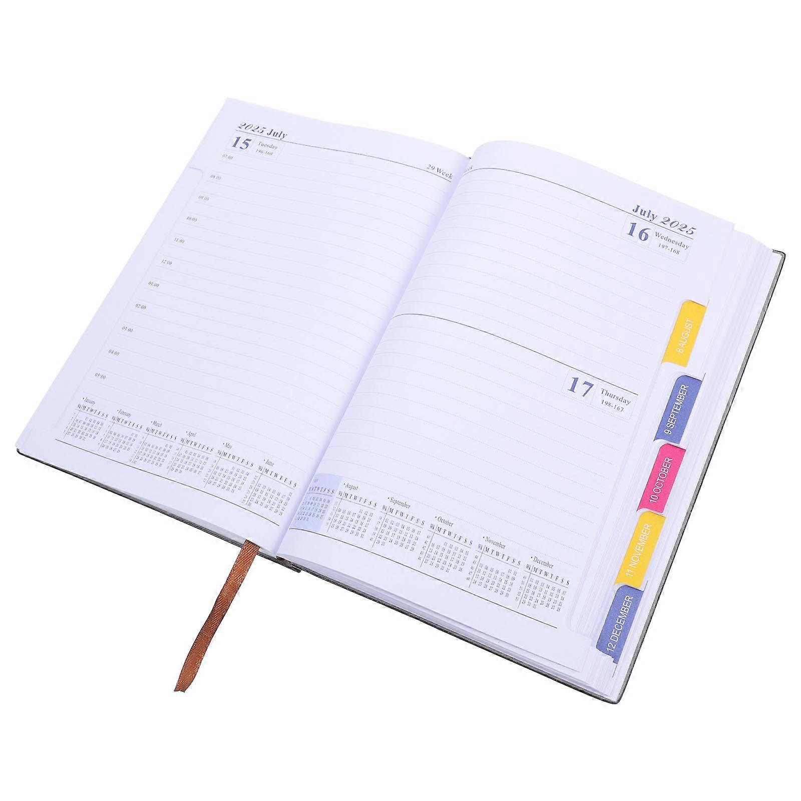 Elegant Aesthetic Daily Planner with Ample Writing Space – Weekly Organizer Notebook for School and Productive Daily Use