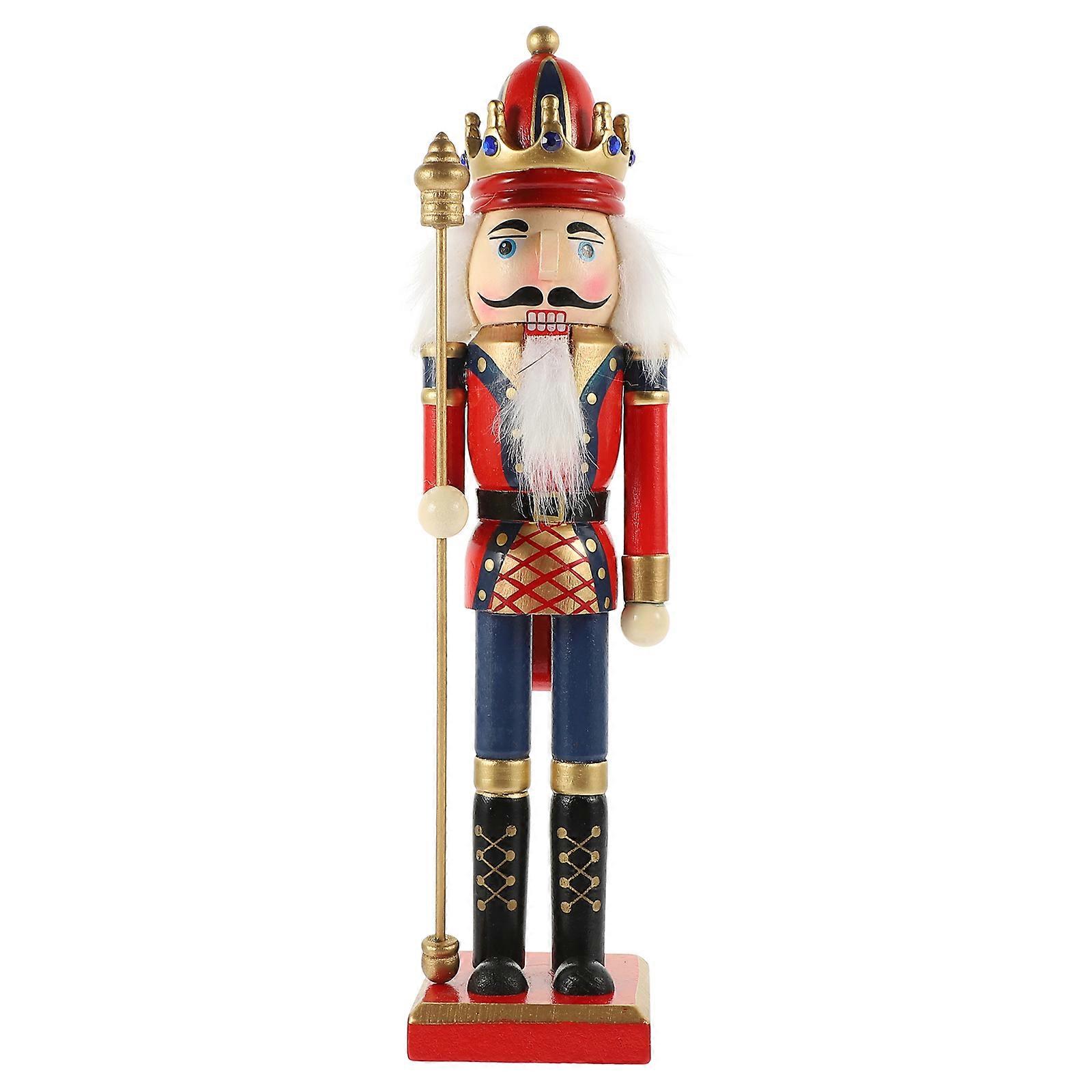 Christmas Nutcracker Decor, Wooden Design for Seasonal Celebrations