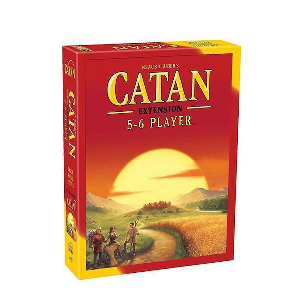 Catan 5-6 Player Extension Table Board Card Game Family Fun Puzzle Party Playing Cards