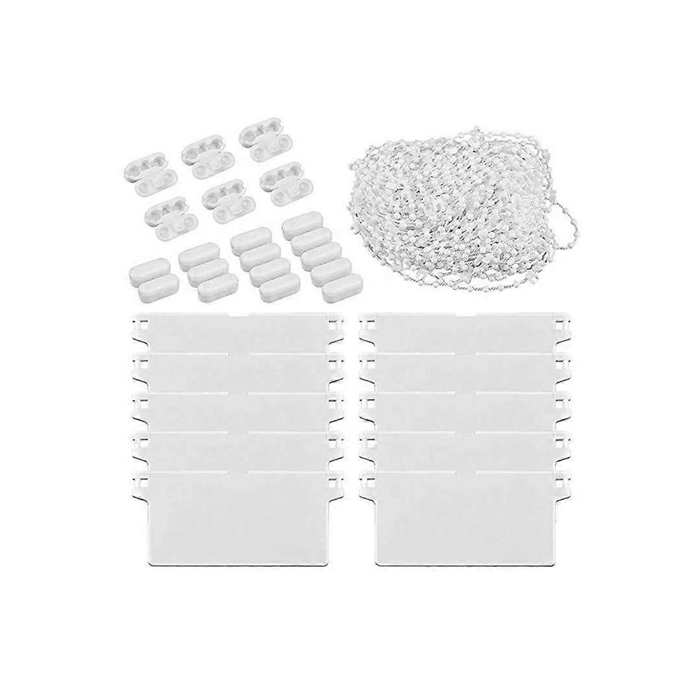 Vertical Blinds Parts Plastic Curtain Accessories Set for Replacement 1 Kit