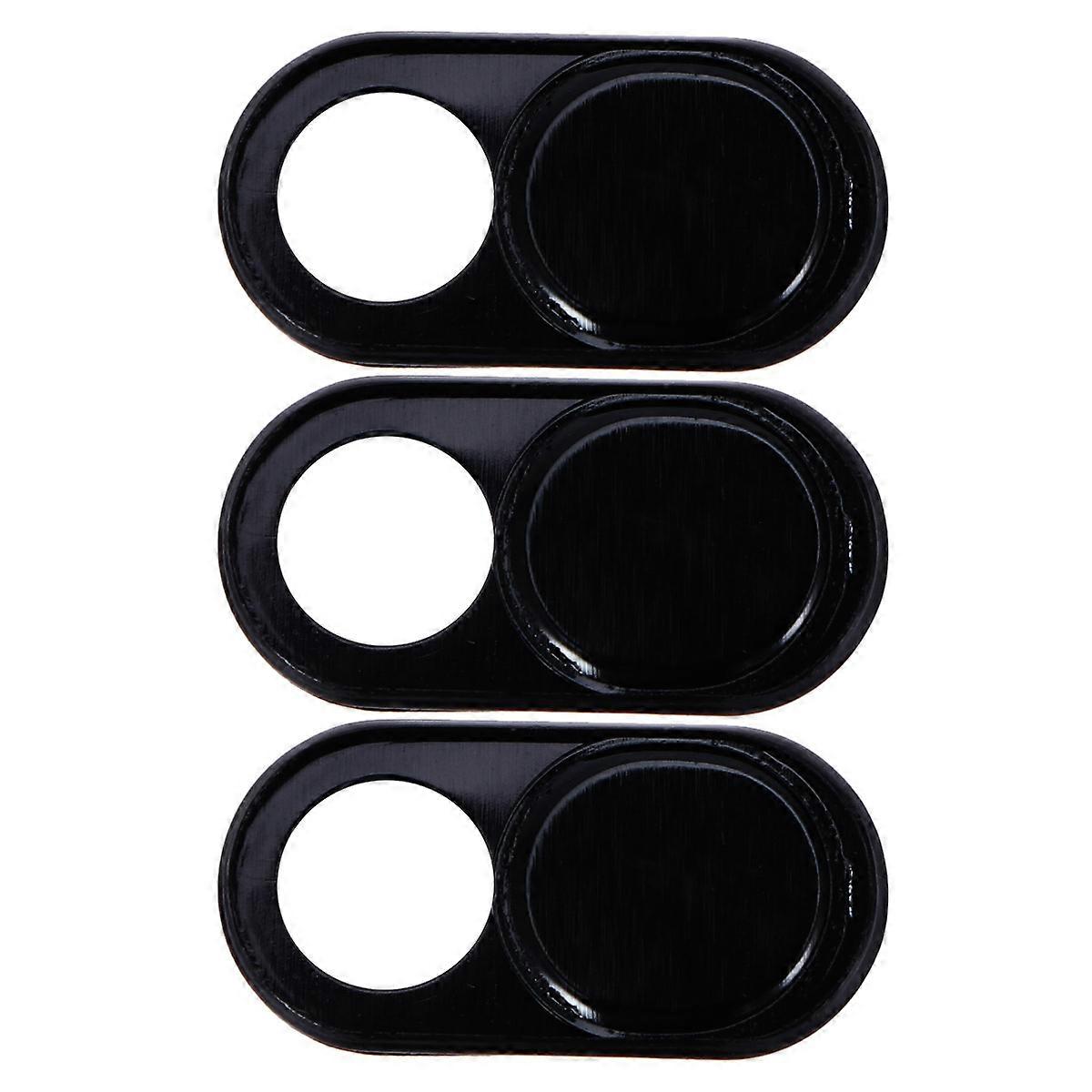Black Webcam Cover Slider for Protection Use Made of Durable ABS Plastic Compatible with Laptops Tablets Smartphones
