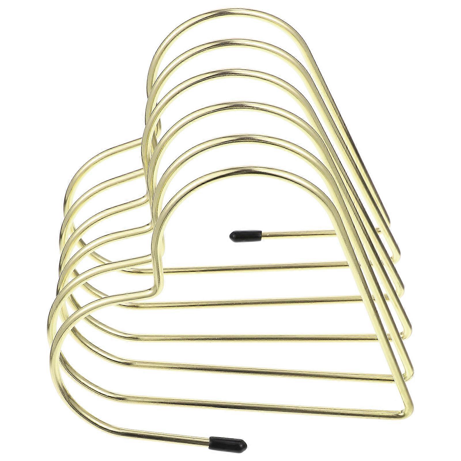 Heart Shaped Bookend Decorative Book Holder Multi function Bookend Office Convenient Bookend