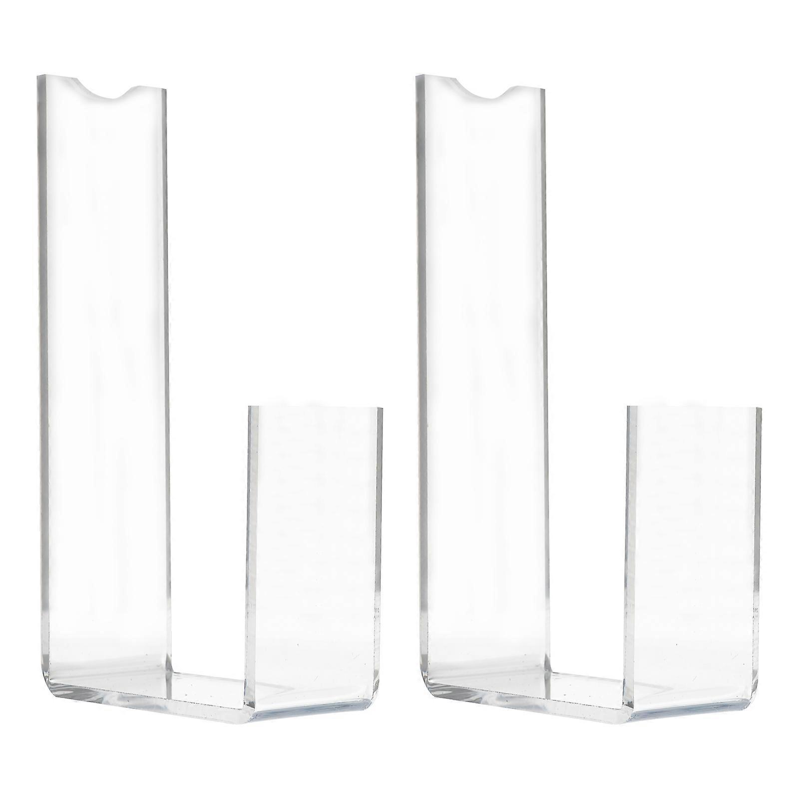 Shoe Display Mount 2Pcs Shoe Display Stand For Women'S High Heels Simple And Generous Acrylic Design