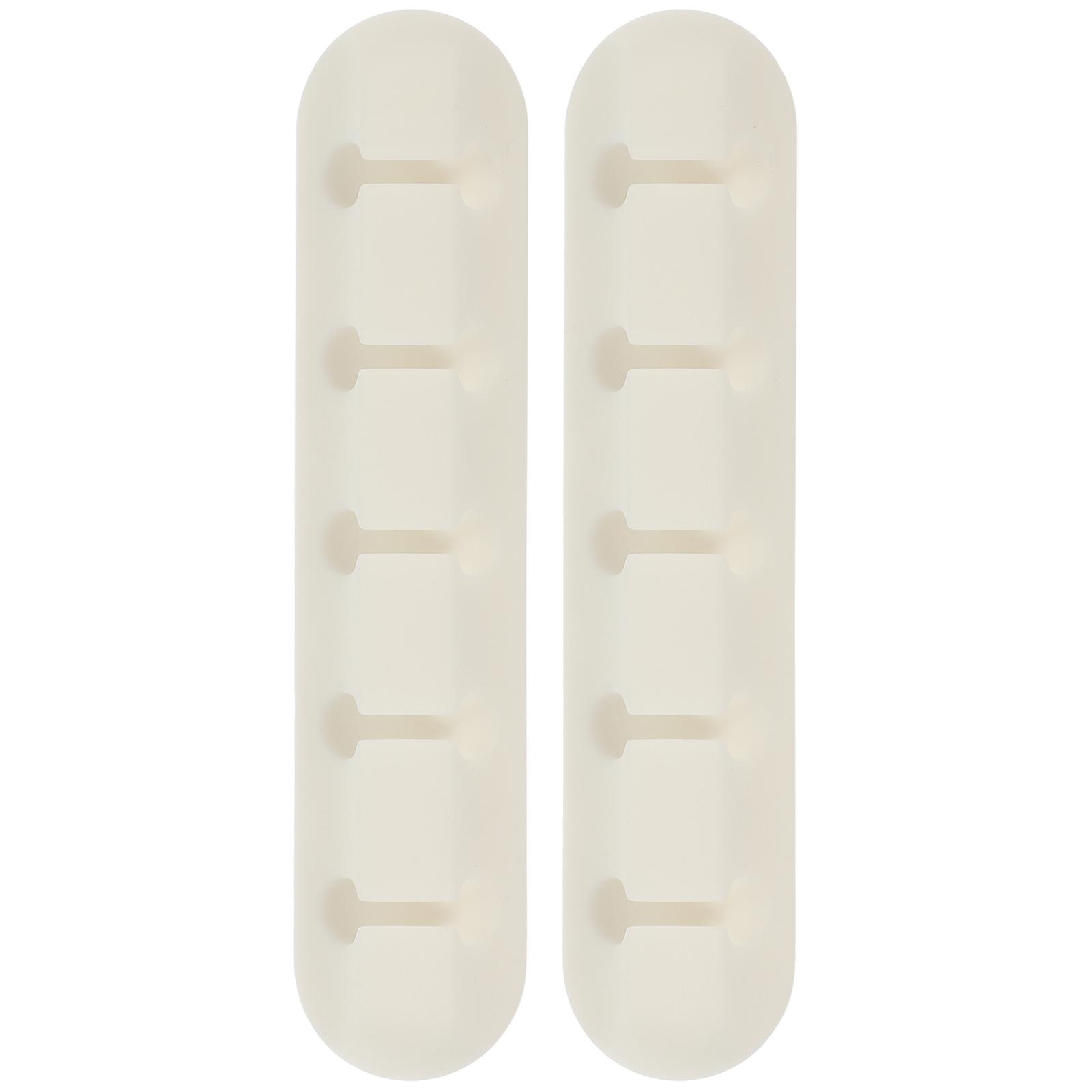 Wire Organizer 2Pcs Adhesive Cable Storage Holders Designed For Tech Users Helping Maintain Tidiness In Home Or Office Settings