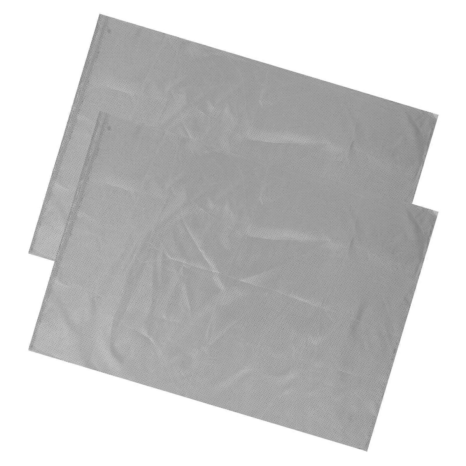 DIY Anti-Slip Liner 2Pcs Reusable Sofa Cushion Liner For Smooth Floors Grey Durable Material Cleaning