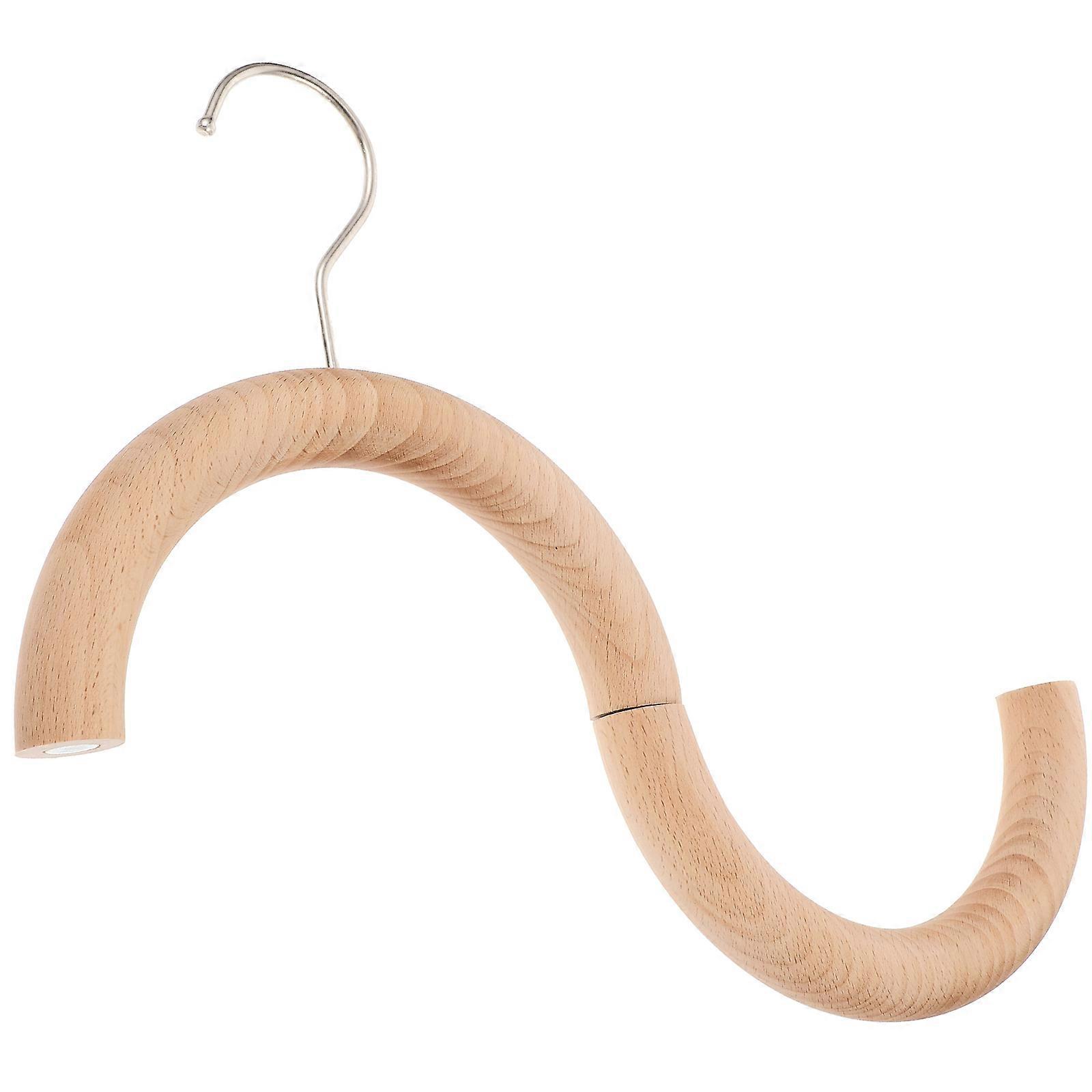 Scarf Hanger, Multipurpose Closet Organizer with Grain, Holds Scarves, Ties & Accessories for Neat Wardrobe Storage