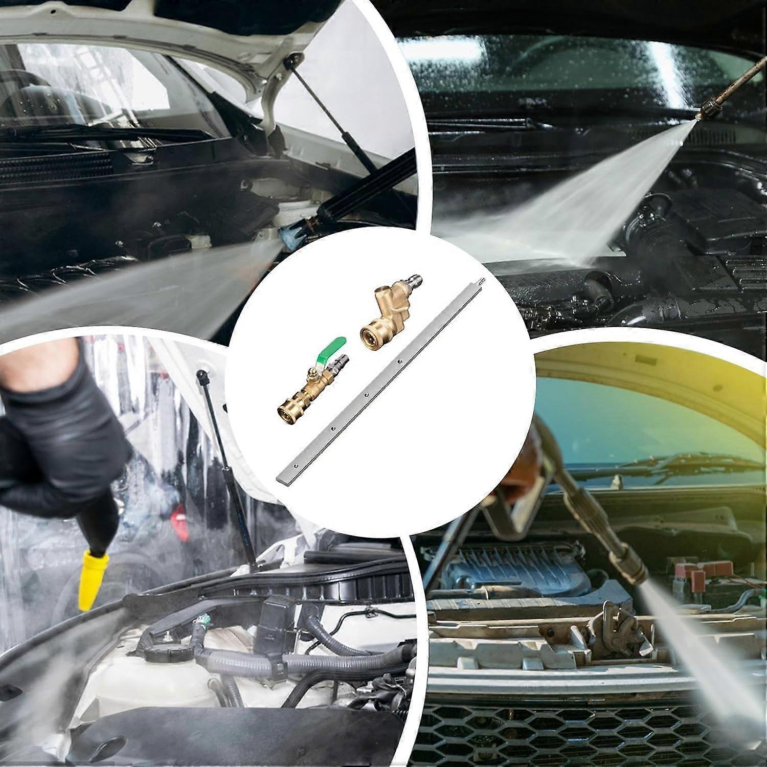 Car Radiator Cleaning Rod | Adjustable 60cm High-Pressure Cleaning Tool ...