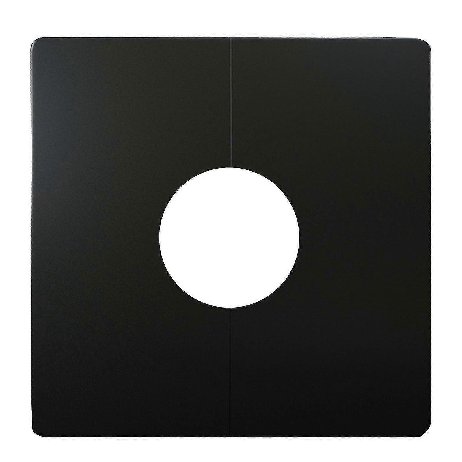 AC Duct Flange Escutcheon Cover Plate Wall-Mounted Dust Proof Pipe Plug