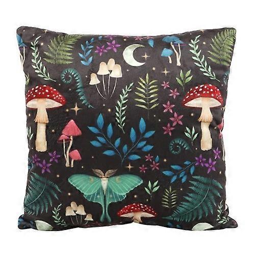 Something Different Dark Forest Square Filled Cushion
