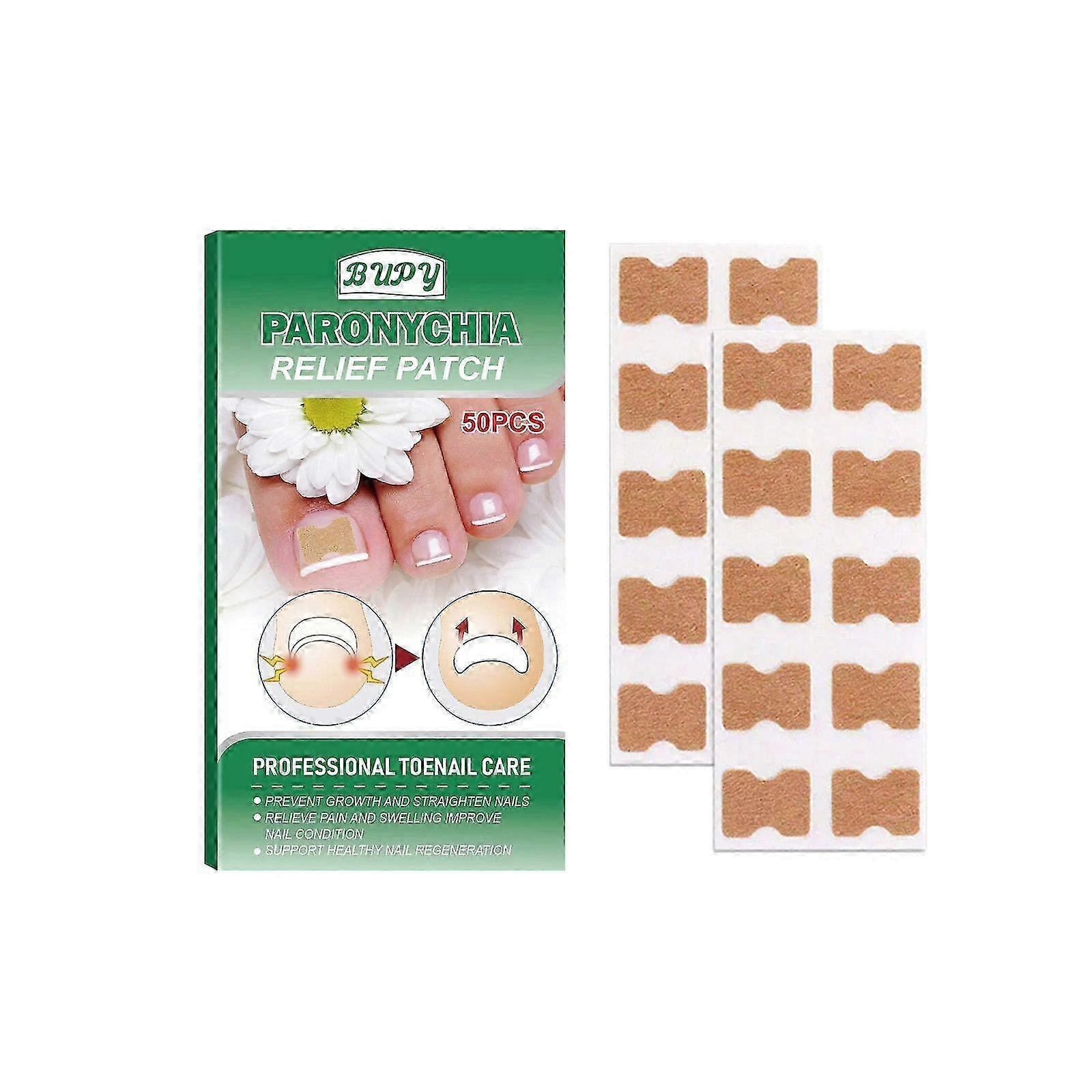 Ingrown Toenail Corrector Patch, Ingrown Toenail Corrector Strips, No-Glue Toenail Correction Patches, Ingrown Toenail Treatment Tool Foot Care
