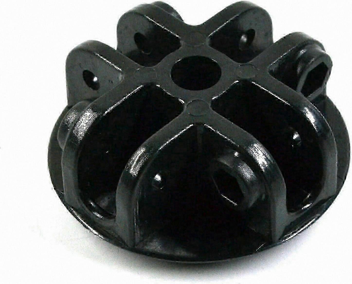 4-Way Roof Center Connector Bracket for Pop-Up Gazebo Tent Replacement Parts, Black