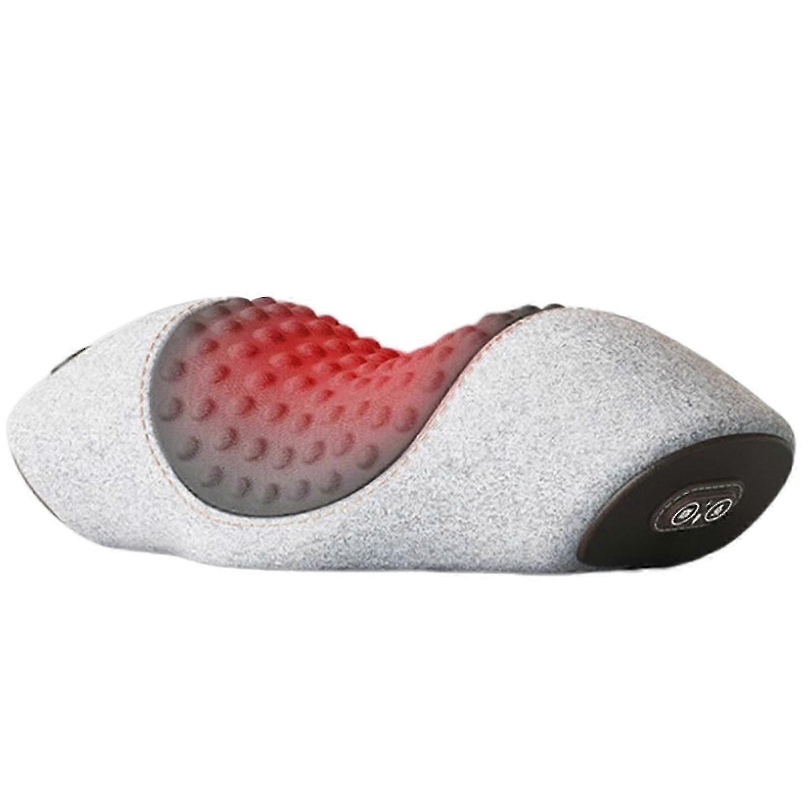 Advanced 3-in-1 Electric Back Massager with Vibration, Heat & Traction Therapy