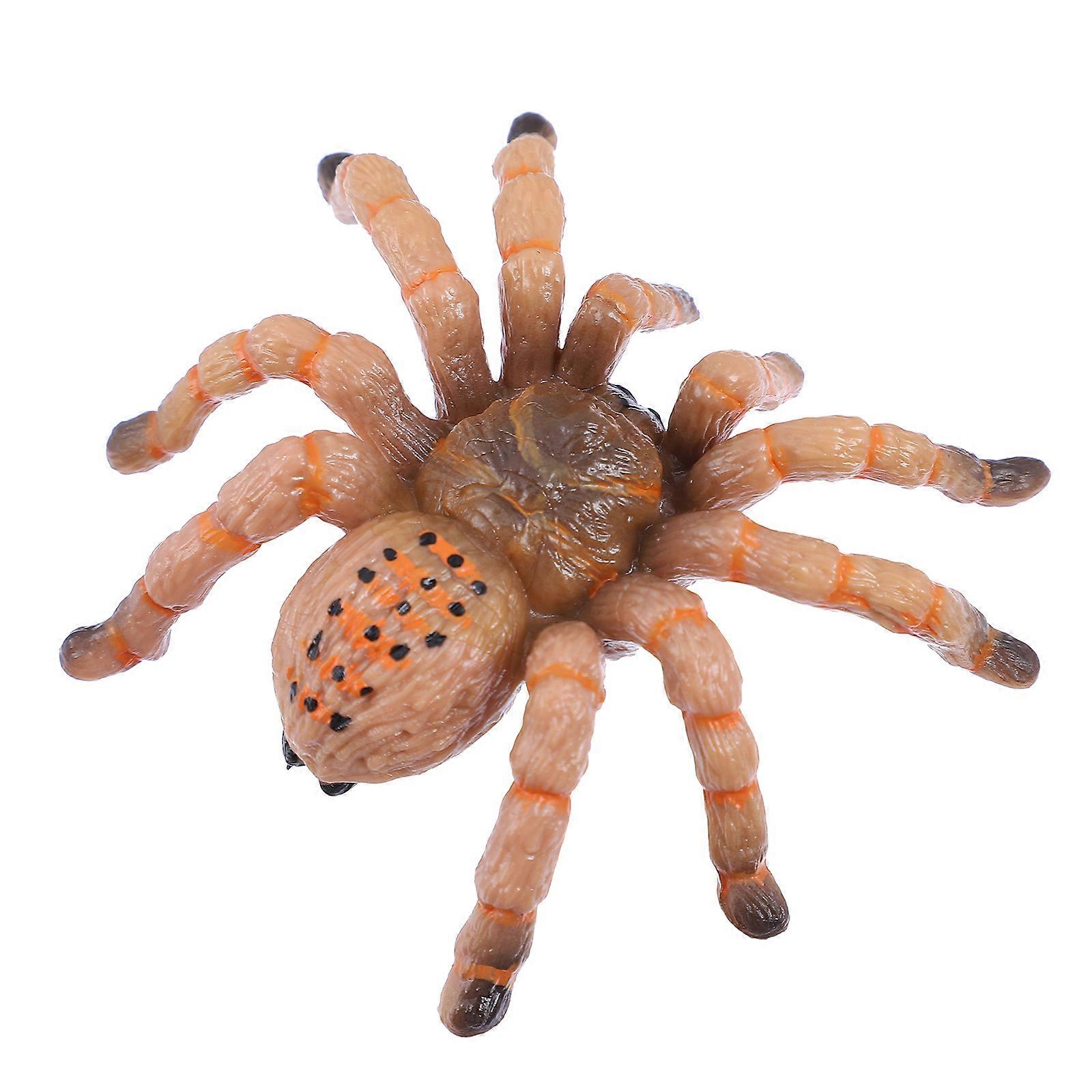 Halloween Spider Prop Plastic Toy for Prank Realistic Design