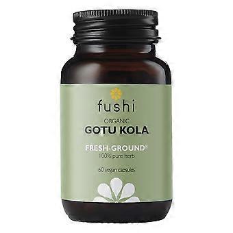 Fushi Wellbeing Gotu Kola Capsules Biologisch 60 Veg Caps - 3-pack