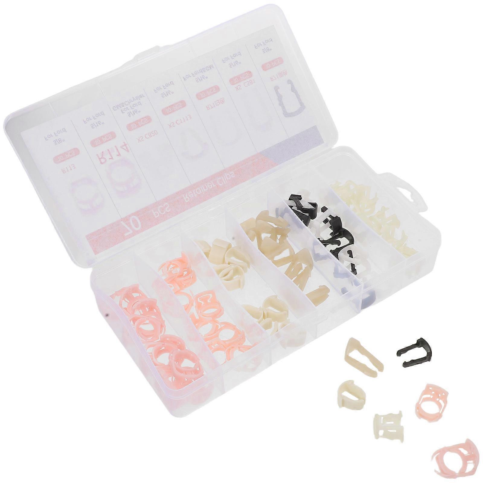 Here's a polished and professional product description based on the details you provided:
**70pcs Fuel Line Clips Assortment Kit – Lightweight