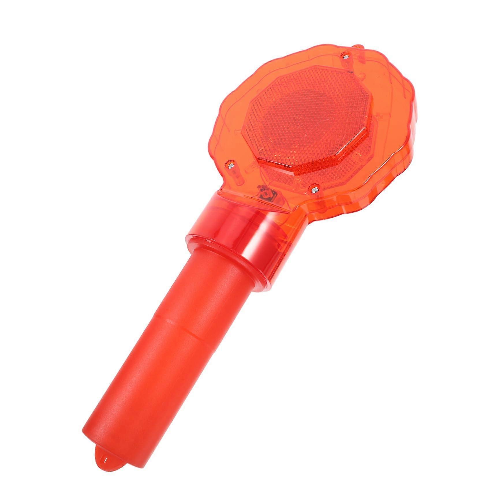 Emergency Strobe Light LED Road Lamp For Traffic Safety, SolarPowered Outdoor Barricade Light, Improves Visibility