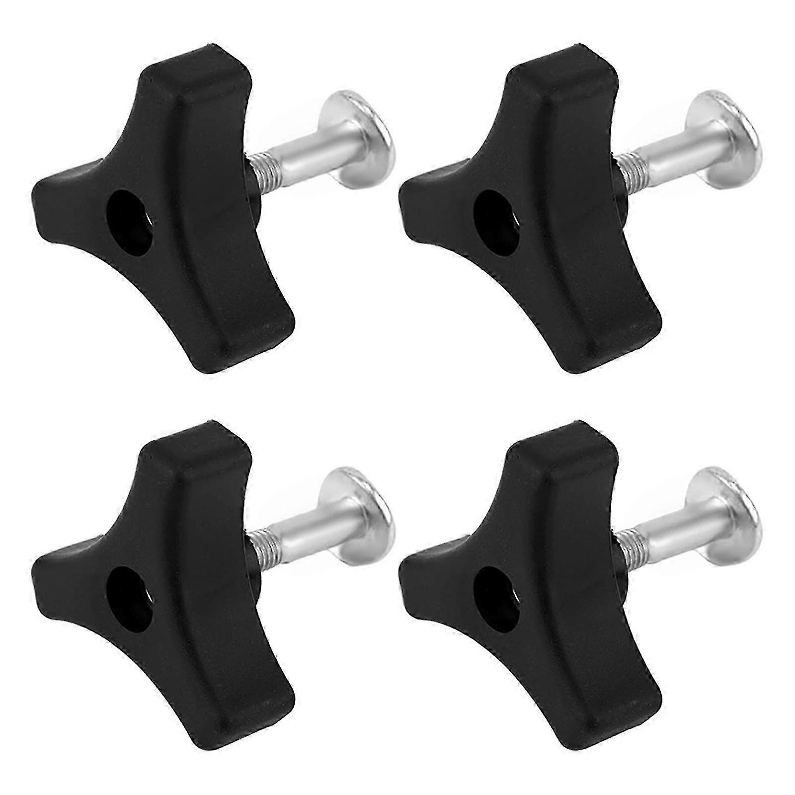 Heavy-duty triangle handle knob nut for lawn mower repair and replacement