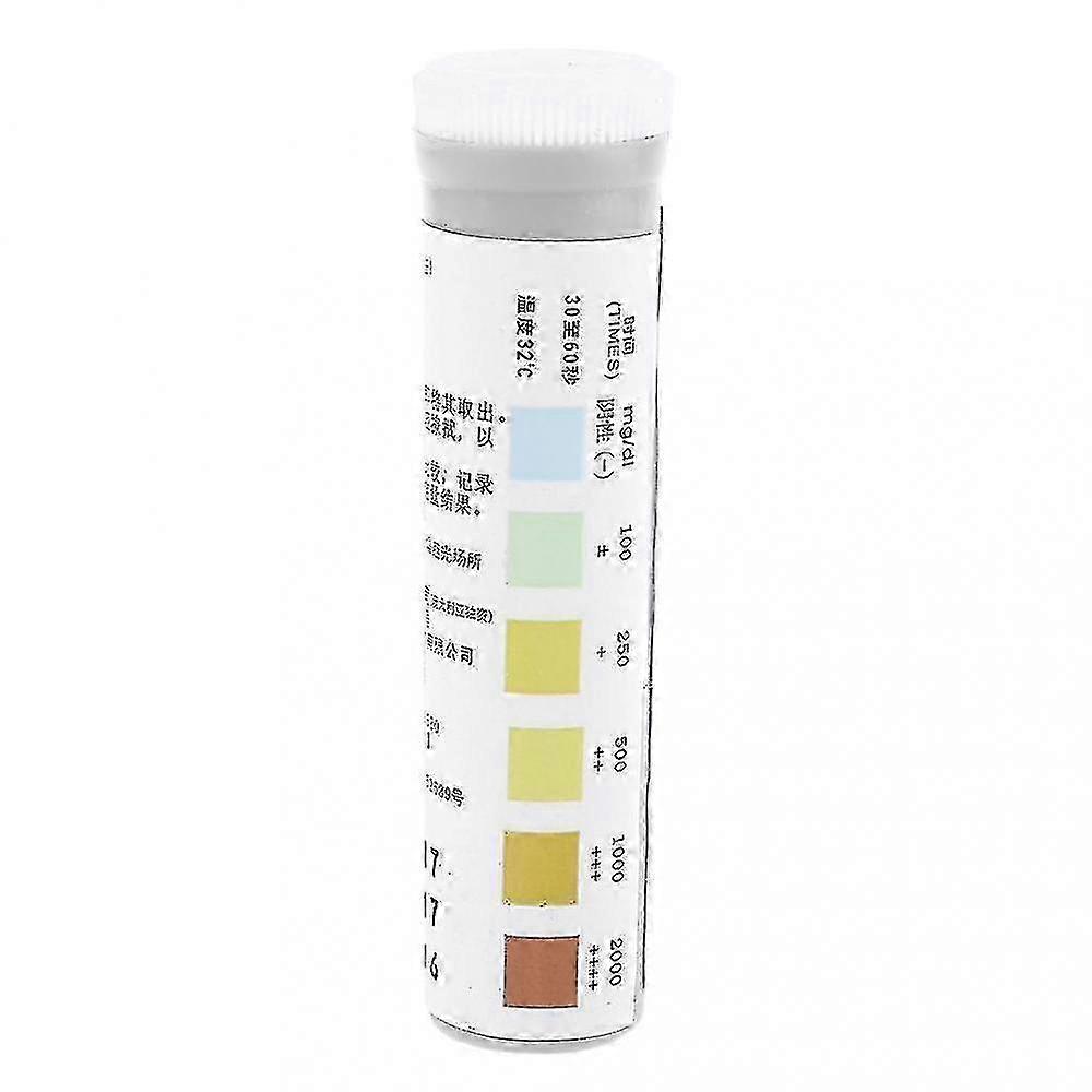 20-Count Urinalysis Glucose Test Strips for Diabetes Monitoring with Anti-VC