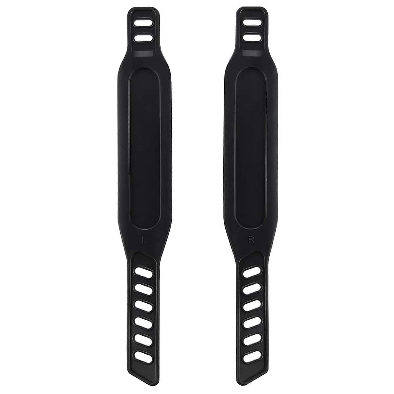 Adjustable Exercise Bike Pedal Straps 2Piece Set Universal Fit For Stationary Cycles NonSlip Straps Fits Most Pedals
