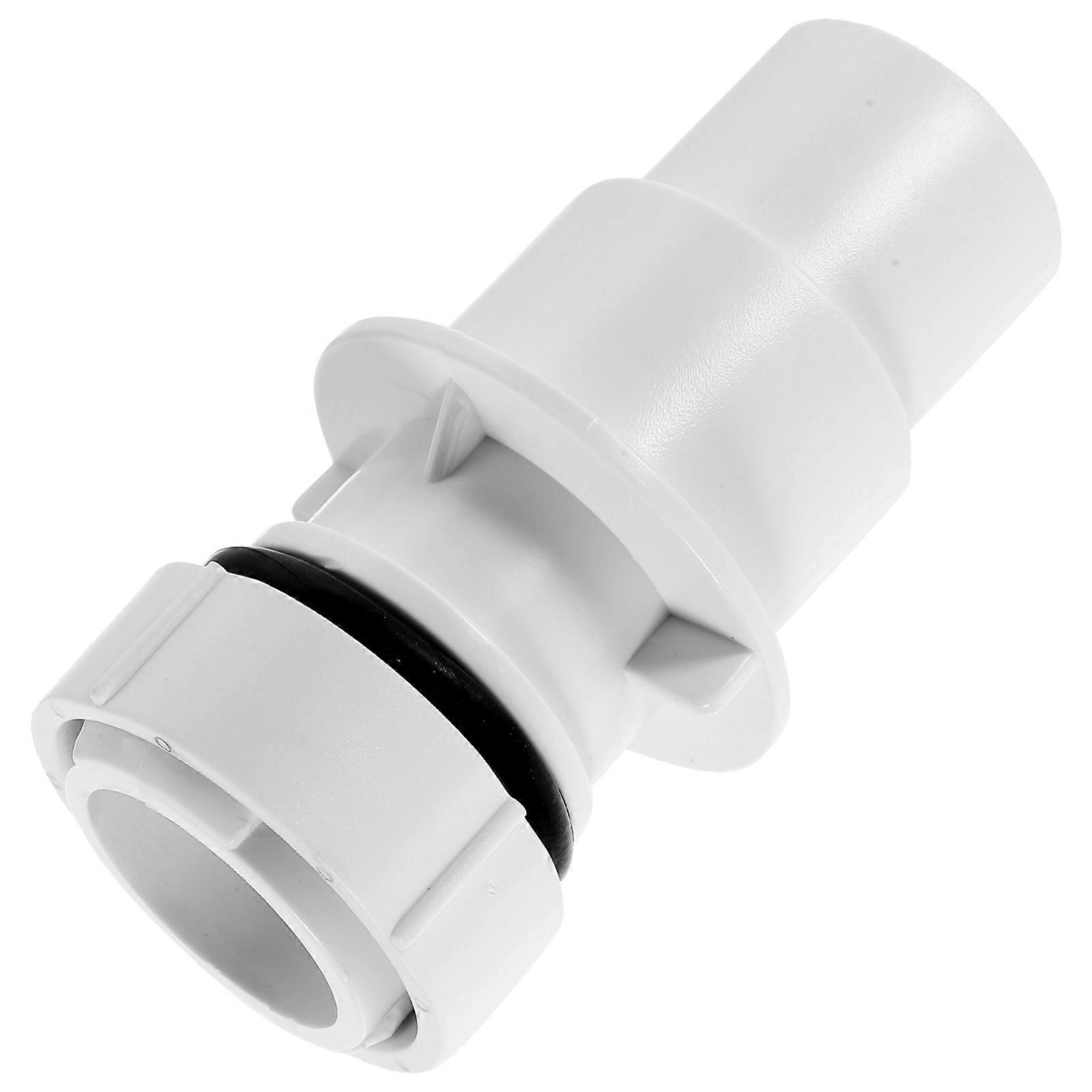 White Plastic Filter Pump Adapter Pool Pump Adapter Replacement Practical Use