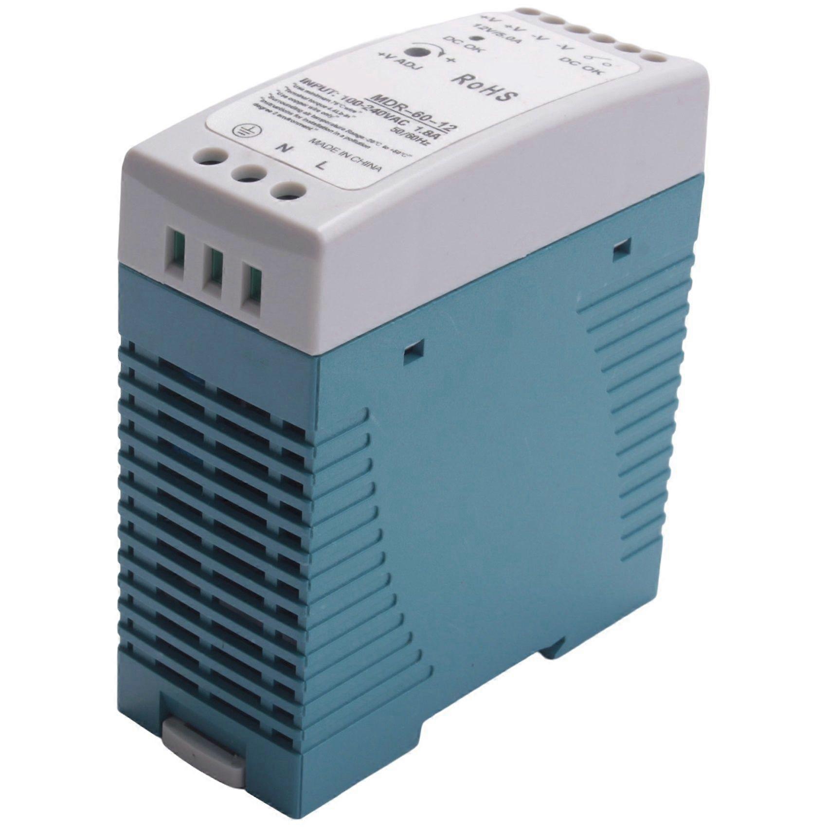 MDR-60 12V 60W Din Rail power supply ac-dc driver voltage regulator power suply 110V 220V