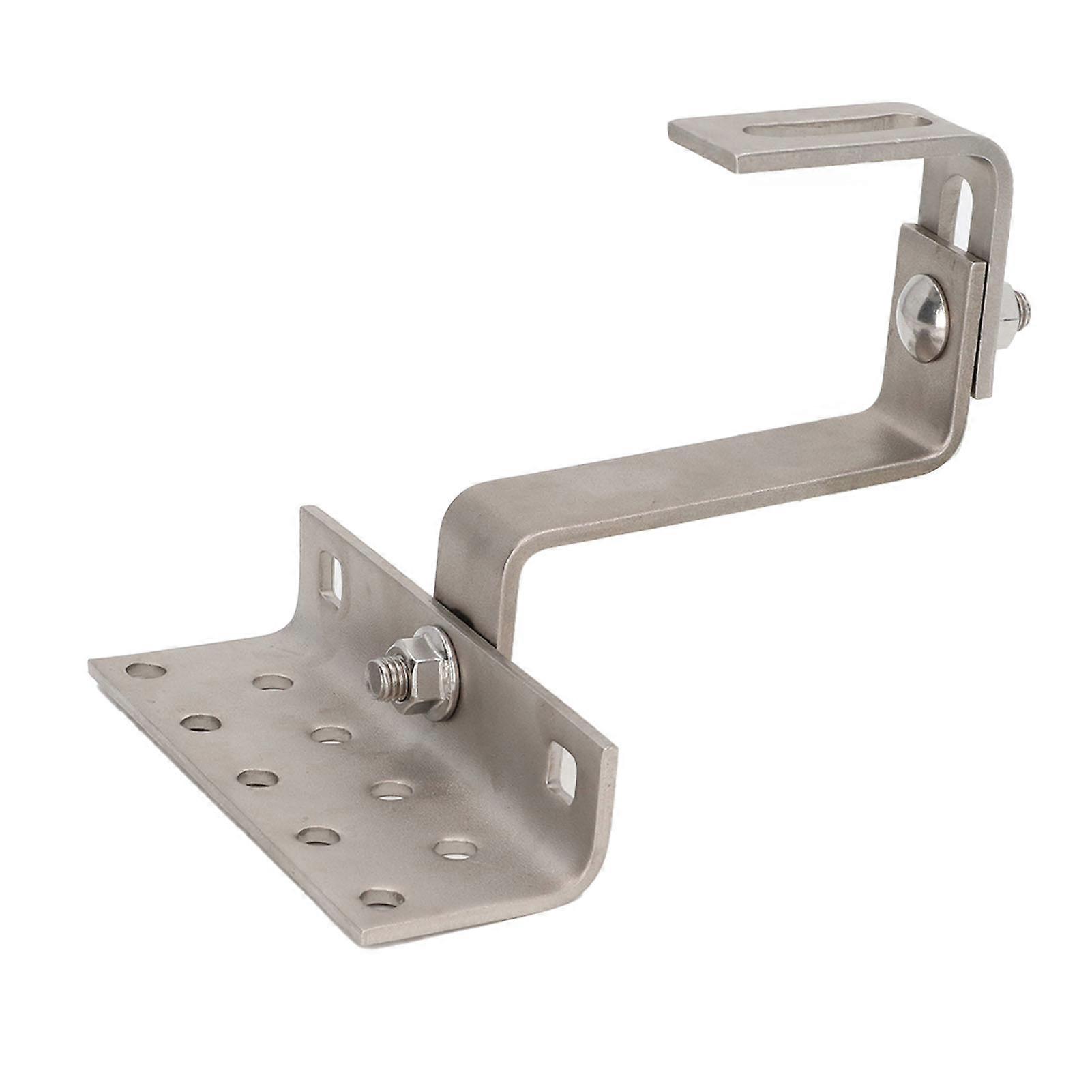 Stainless Steel Solar Panel Bracket Hook 180° Adjustable Mount