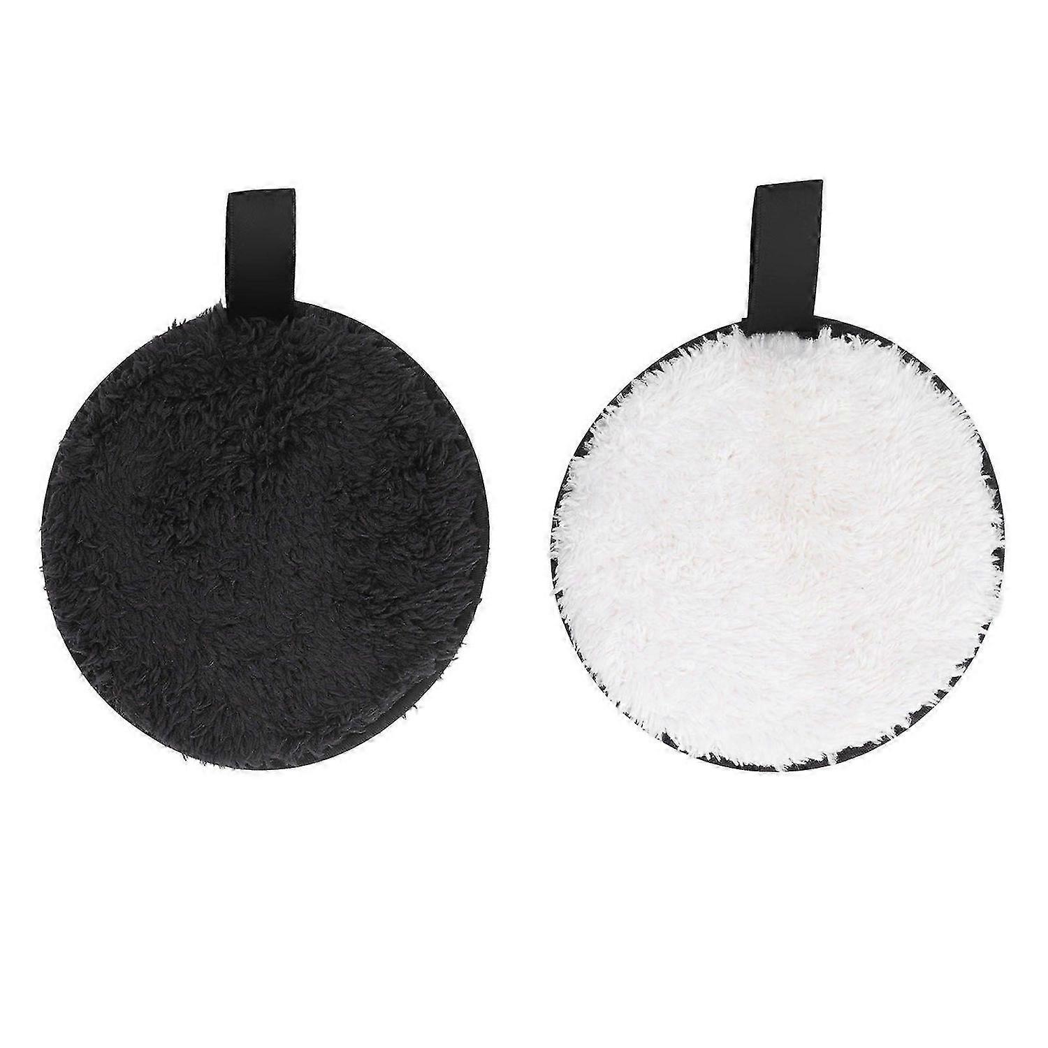 2025 Latest Model 2pcs Makeup Remover Puff Soft Skin Friendly Reusable Makeup ...
