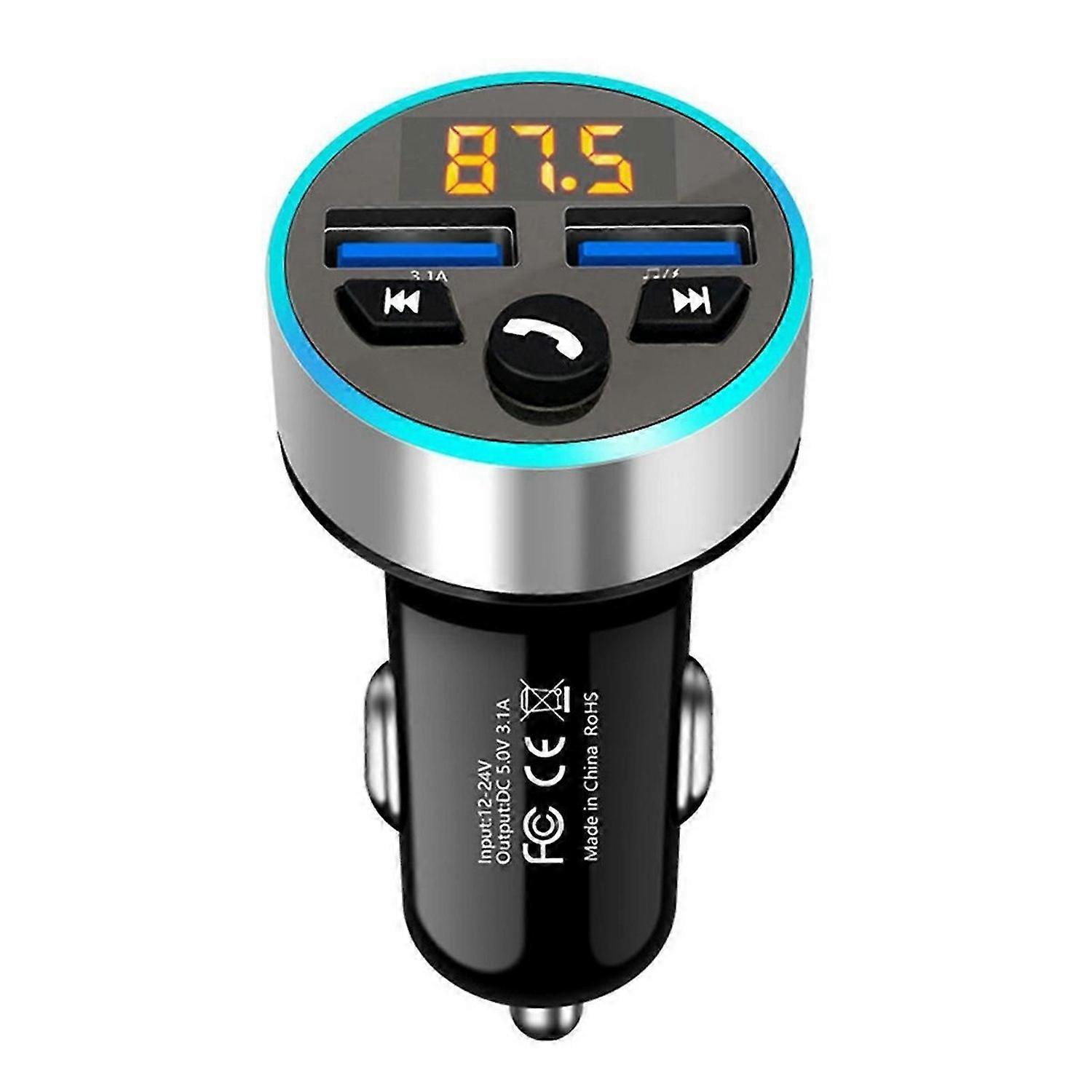 FM Transmitter Stereo Car MP3 Player 3.1A Fast Charging A