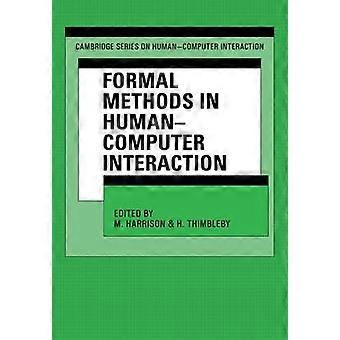 Formal Methods In Human-computer Interaction - Cambridge University Press - Paperback - en Book