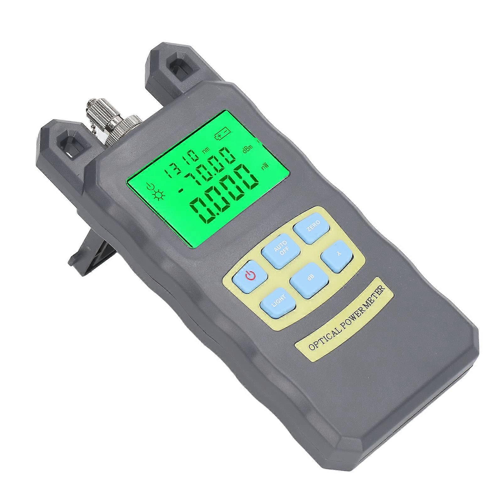 Optical Power Meter 2.5mm Interface, Optical Fiber, SC Connector, Gray