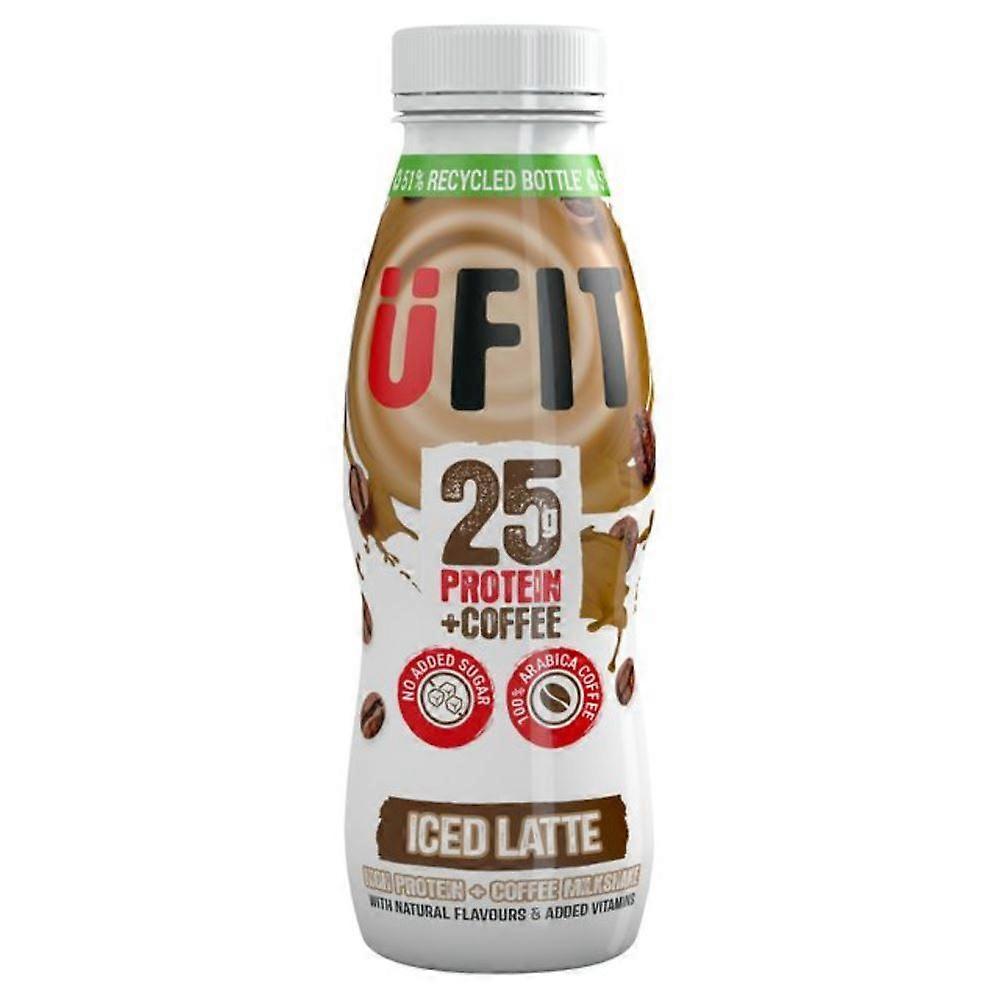 UFIT High Protein Shake Drink - Iced Latte 330ml - 5 Pack