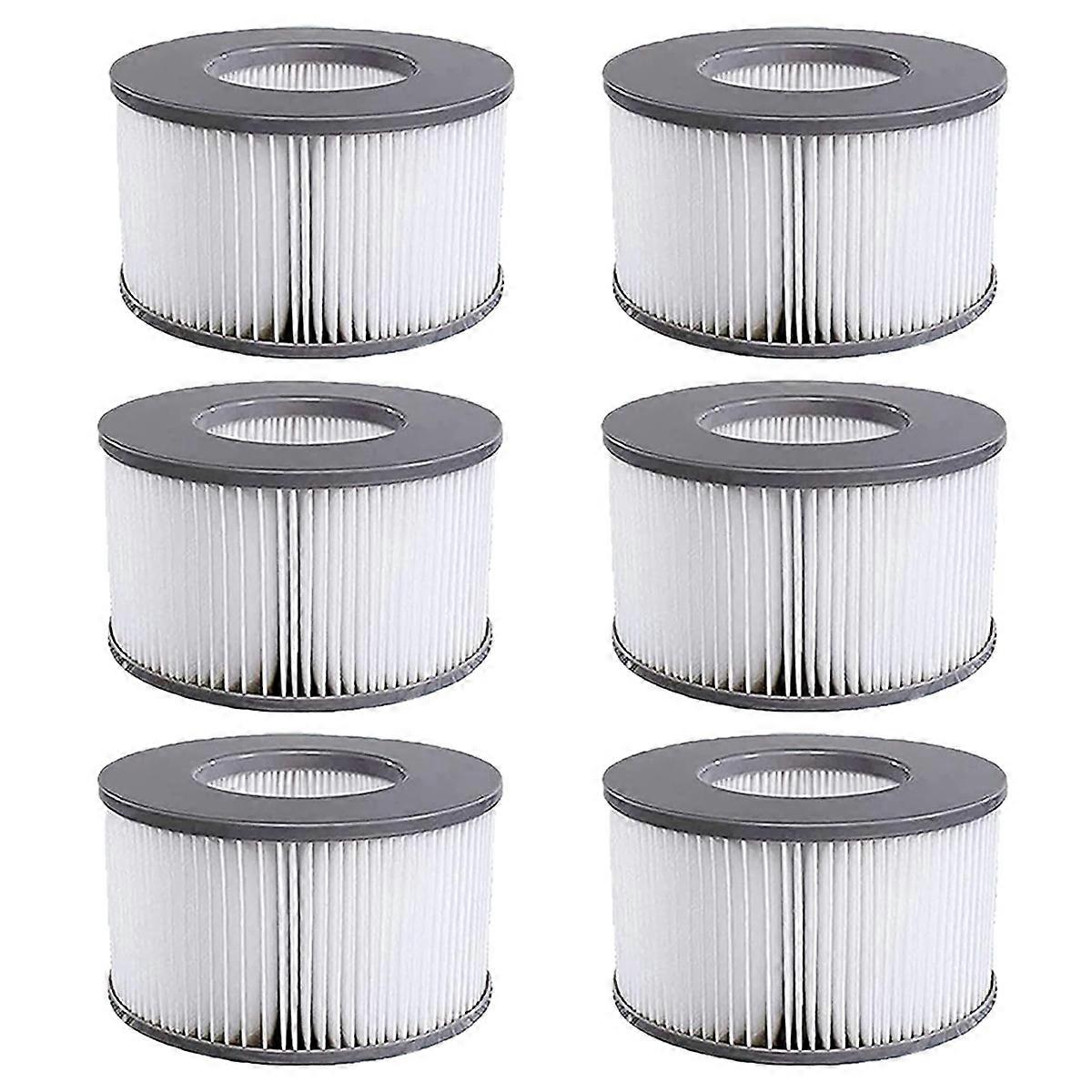 6 PCS Replacement Filter Cartridges for MSpa Filters for