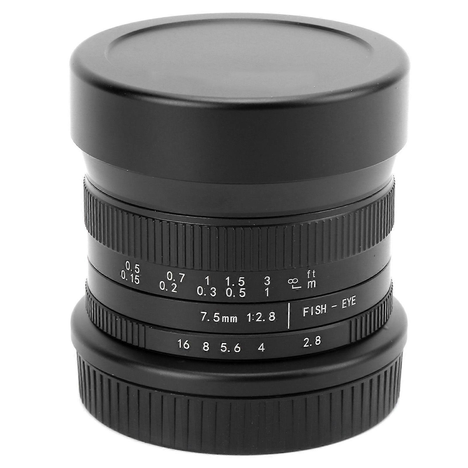 7Artisans 7.5mm F2.8 II 190 View ZMount Fisheye Lens for Nikon Z5/Z6/Z7/Z50/Z6 II/Z7 II