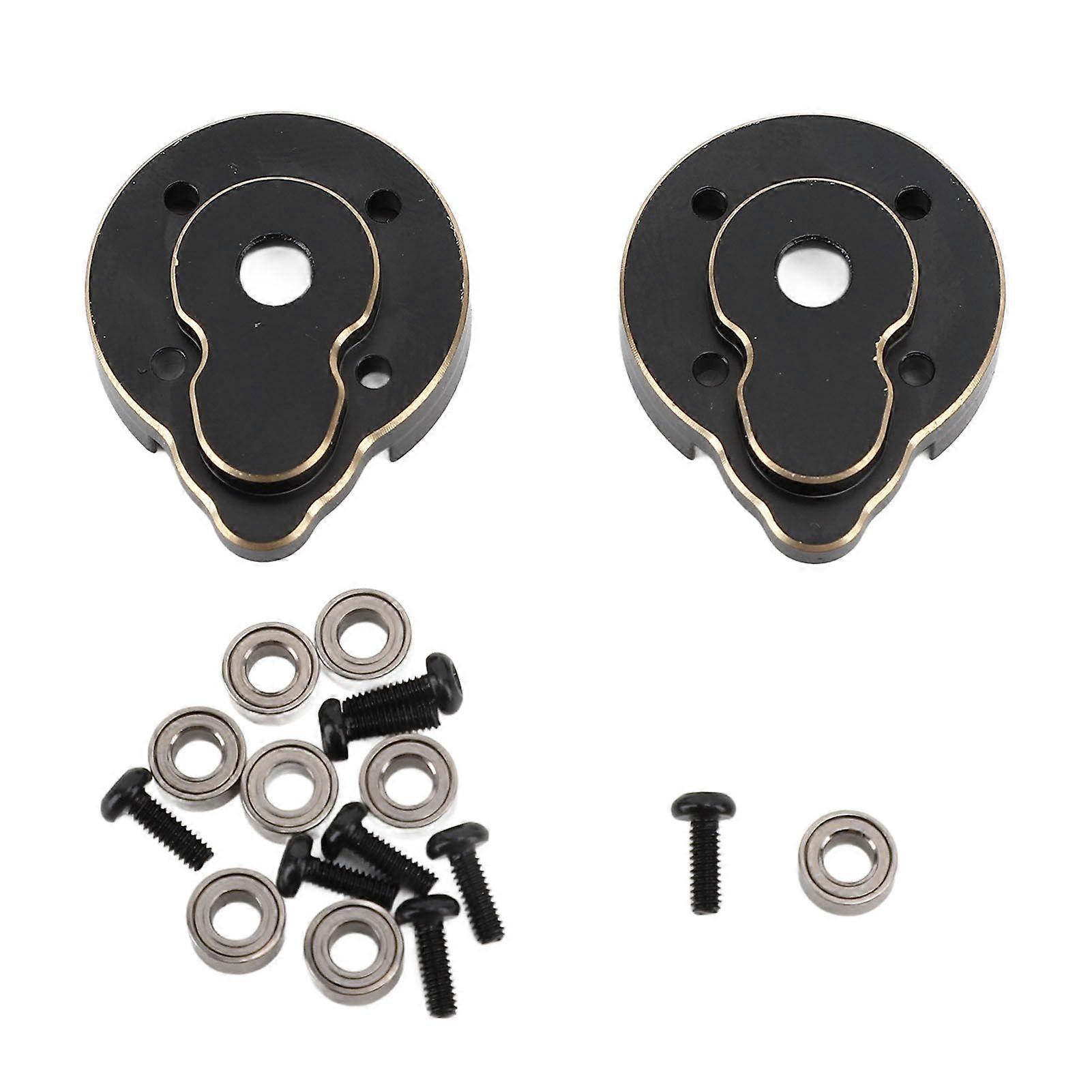 2PCS Outer Rear Portal Covers Counterweight for HOBBYPLUS 1/18 4WD CP18P RC Car Copper