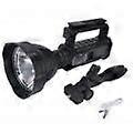 P50 LED Searchlight Rechargeable Dual Light Source 5000LM, 4 Modes, Smart Power Display
