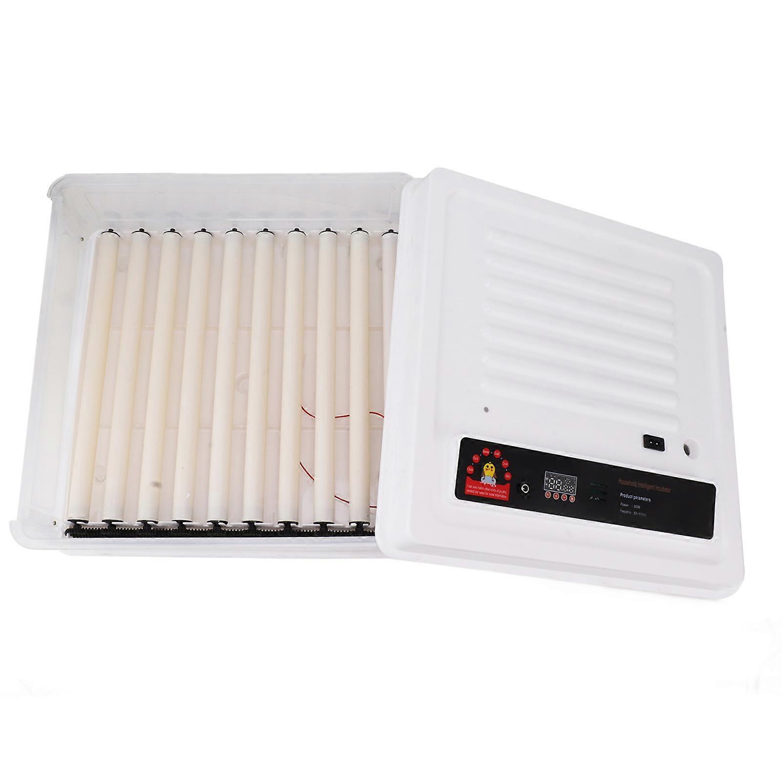 Automatic 64-Egg Intelligent Bird Incubator with Egg Turning EU Plug