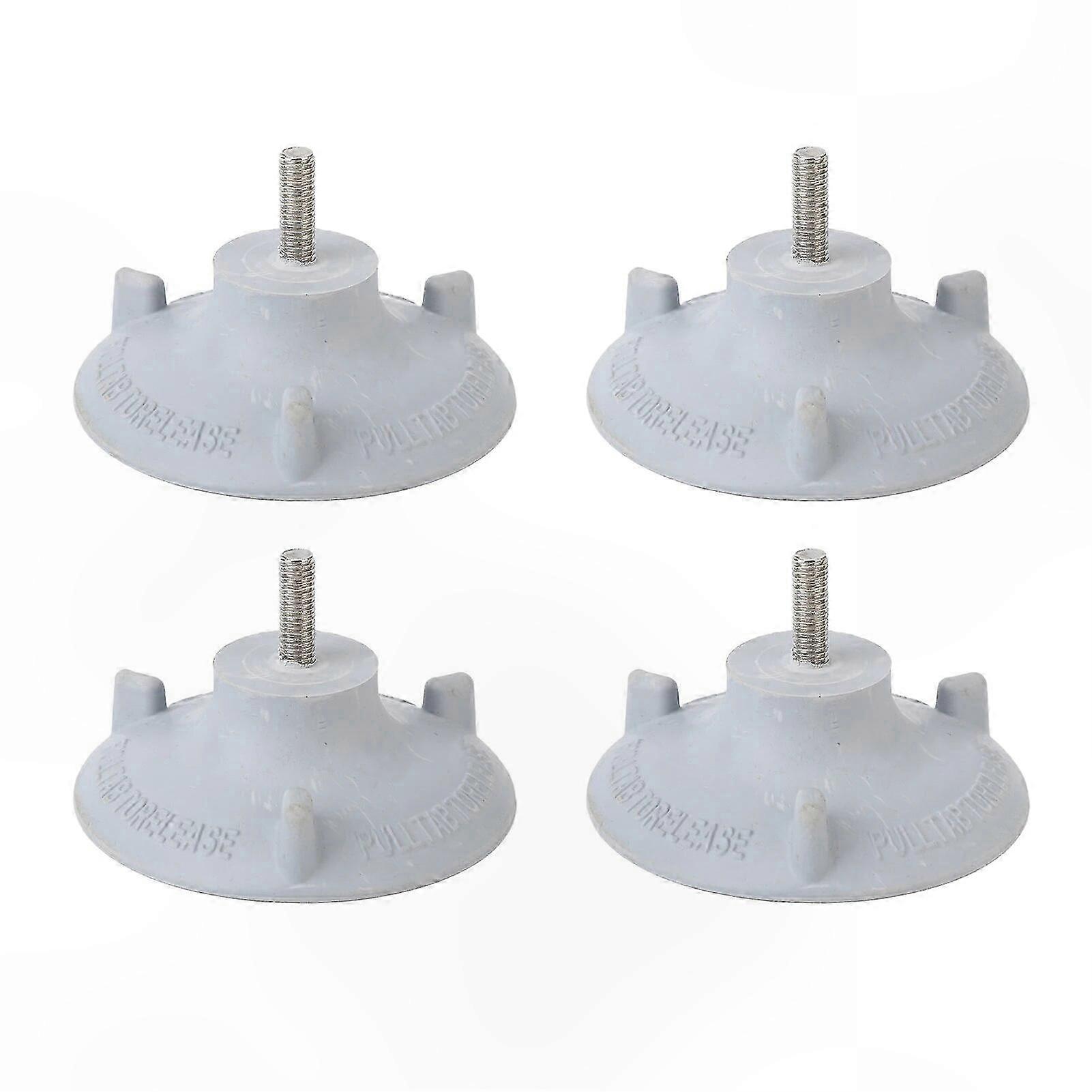 Bath Chair Replacement Feet with Strong Suction Cups for Improved Grip and Balance