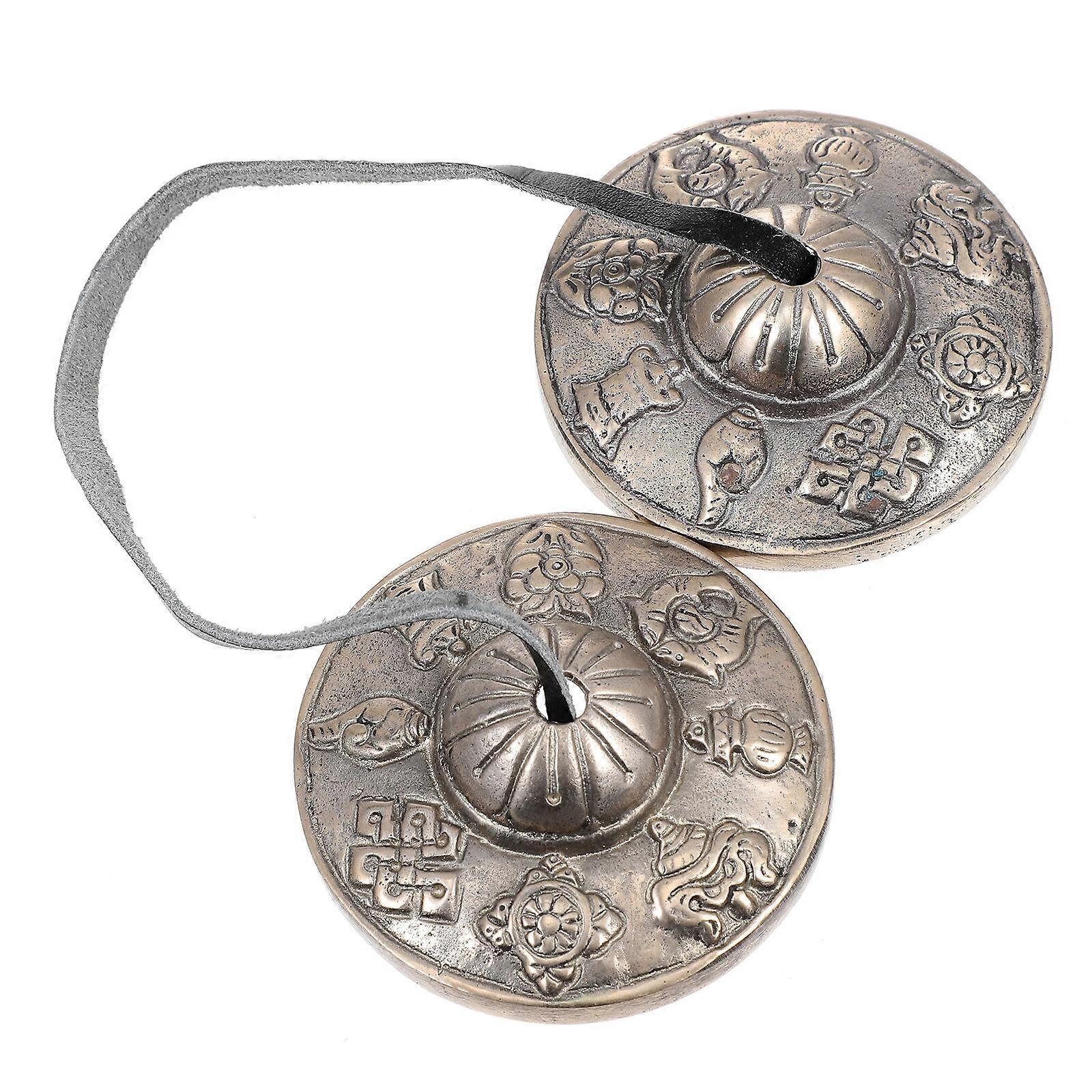 Meditation Cymbal Bell Brass Bell for Playing Small Percussion Instrument