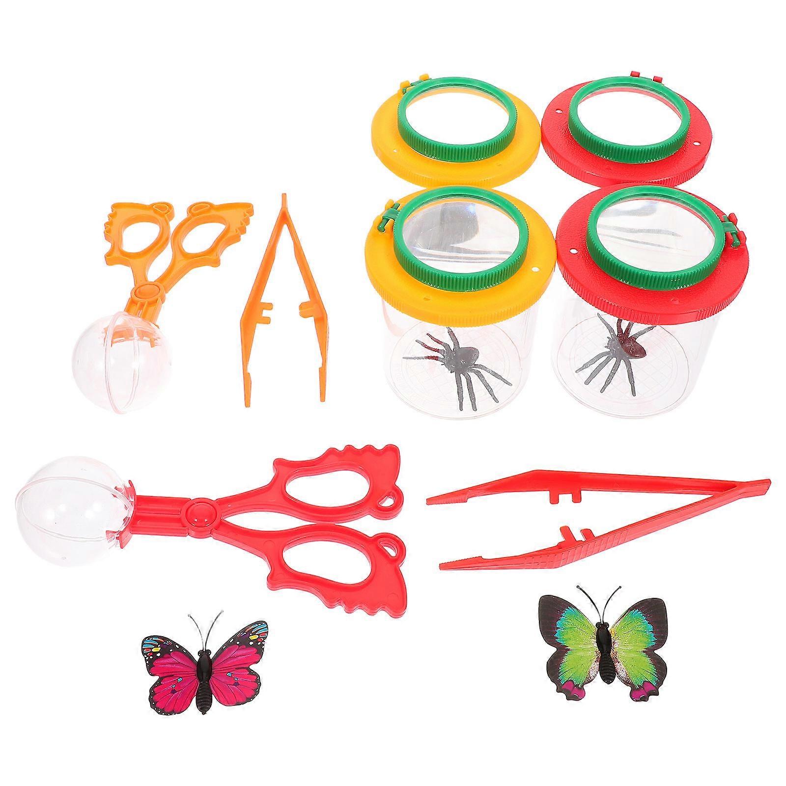 Insect Observation Box Insect Viewer Set for Kids Outdoor Exploration