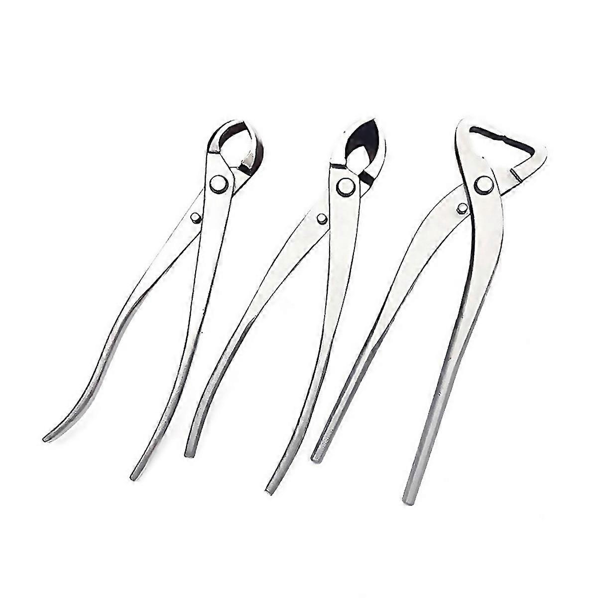 For 1 Set Bonsai Modeling Tools Round Mouth Scissors Bevel Scissors