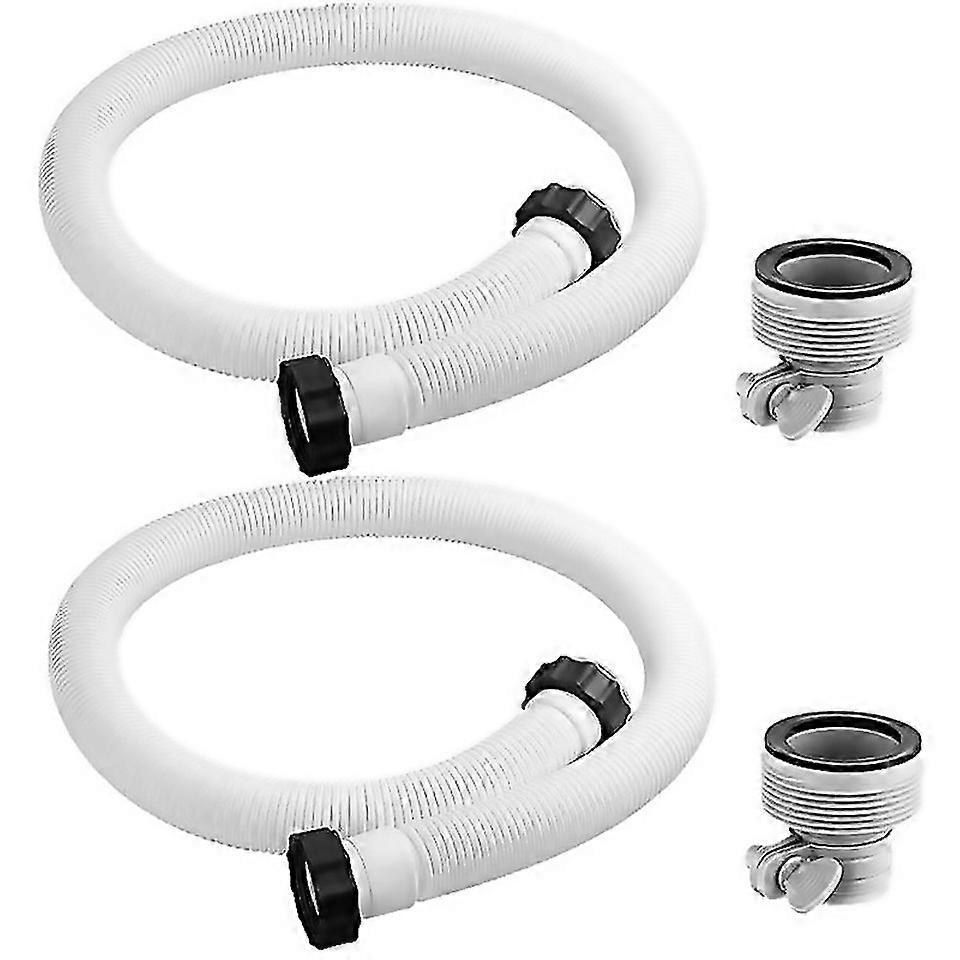 For Pool Pump Hoses Adapter For Above Ground Pools59 In Long Pool Hoses
