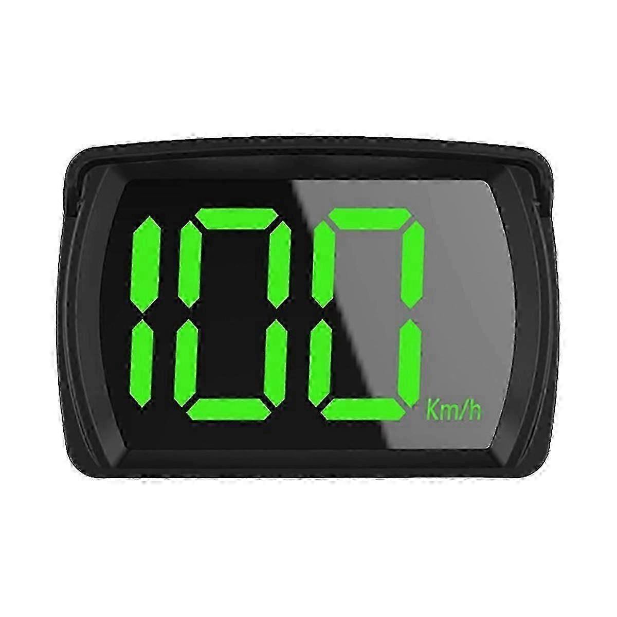 Universal Digital GPS Speedometer Reminder Meter HD LCD Display for Vehicle Speed Monitoring System