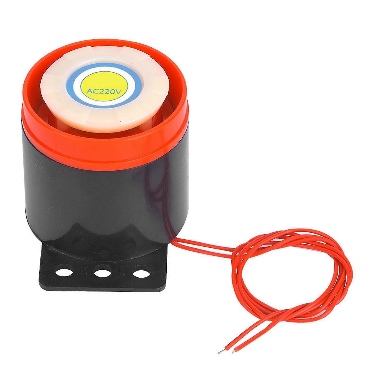 AC 220V 110dB Active Buzzer Alarm Beeper with Wire for DIY Electronics
