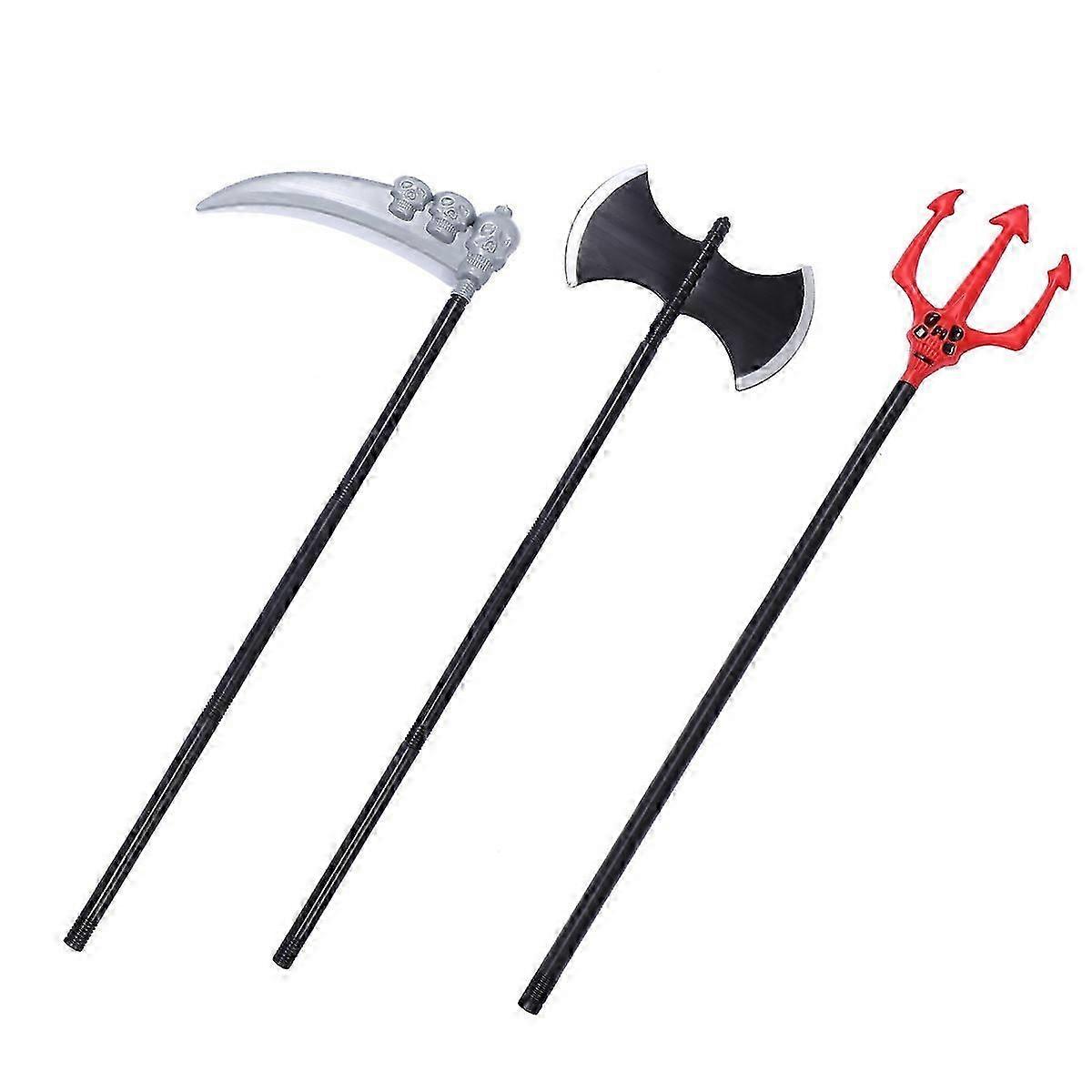 3Pcs Fork Toy Halloween Performance Pack
