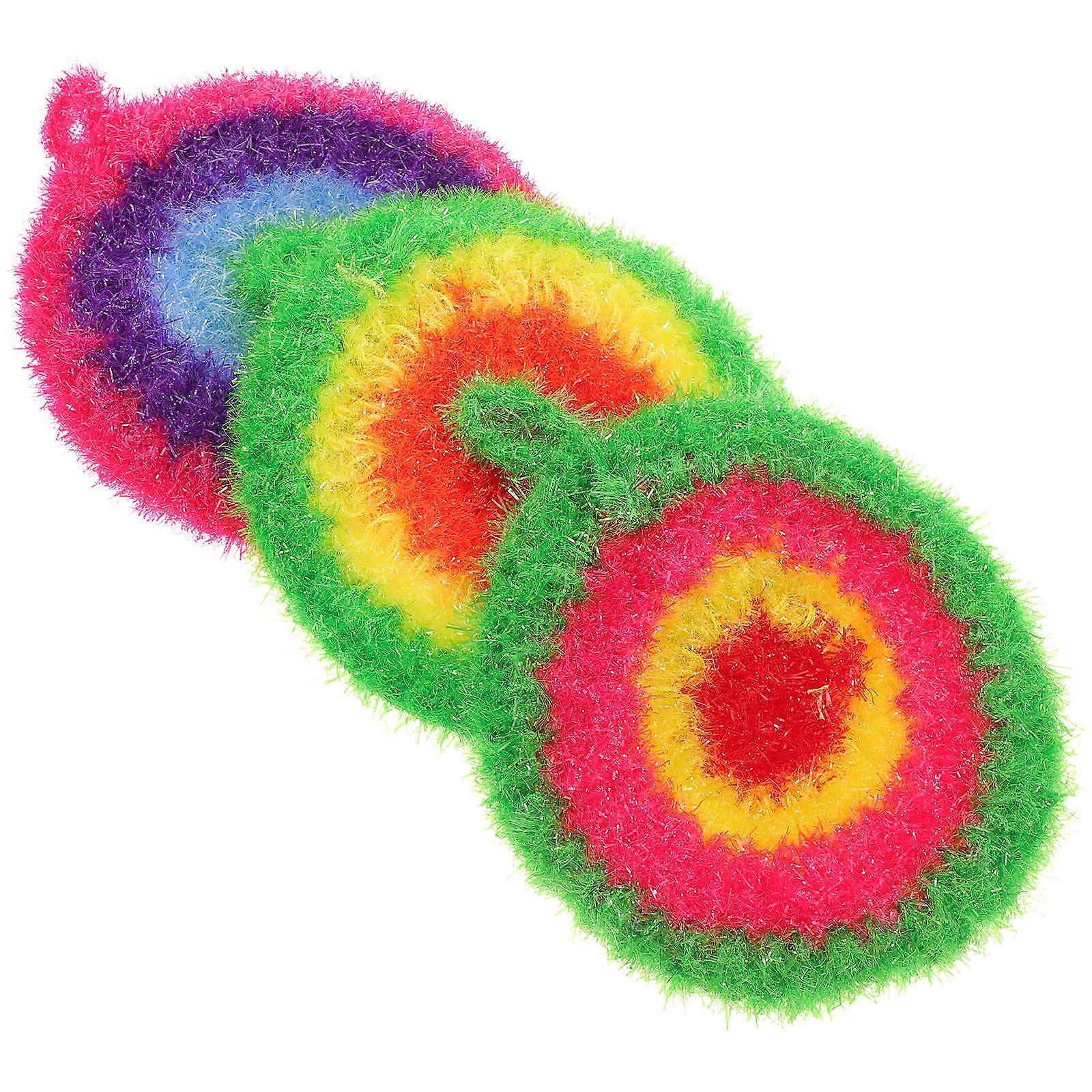 Kitchen Scrub Pads Dish Scrubber for Cleaning Use 6Pcs Durable Polyester