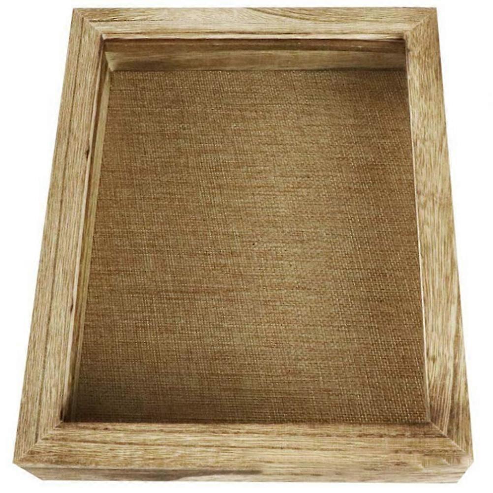 Flower Frame Wooden Display Box for Storage 3Pcs Specimen Pressed Frame