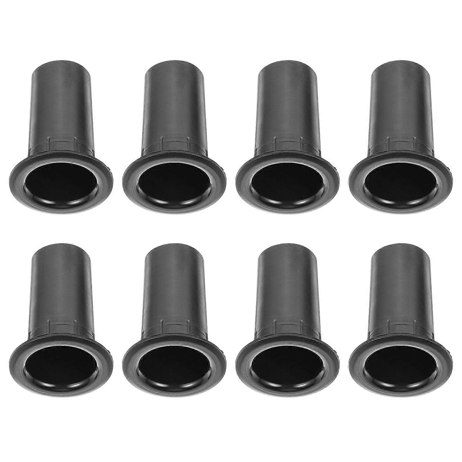 ABS Speaker Port Tube for Speaker 24Pcs Black Replacement Parts