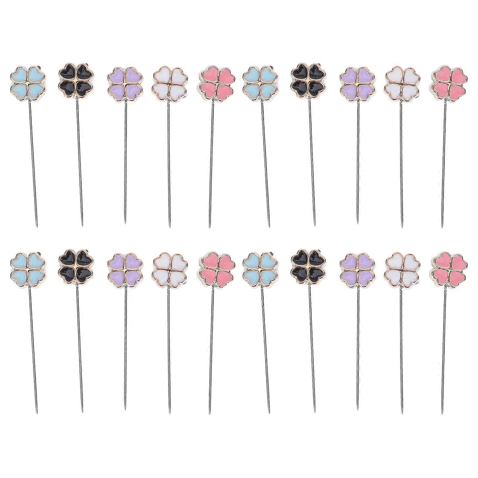 Muslim Hijab Pin Resin Scarf Pin for Shawl 100Pcs Assorted Colors