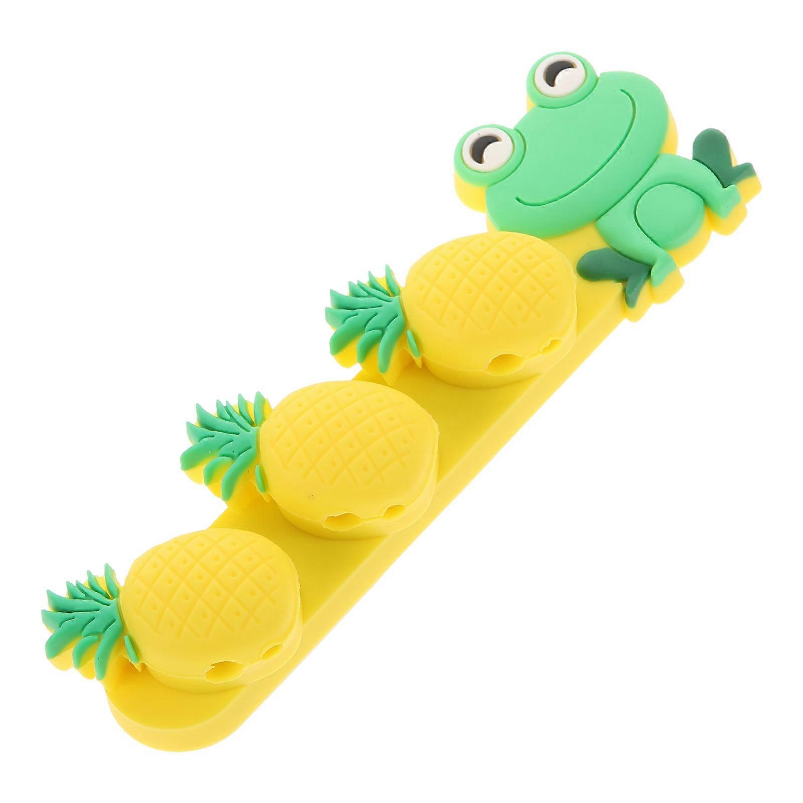 Cable Organizer Multi Silicone Cord Holder 1Set for Home Office Car Desktop Nightstand Management