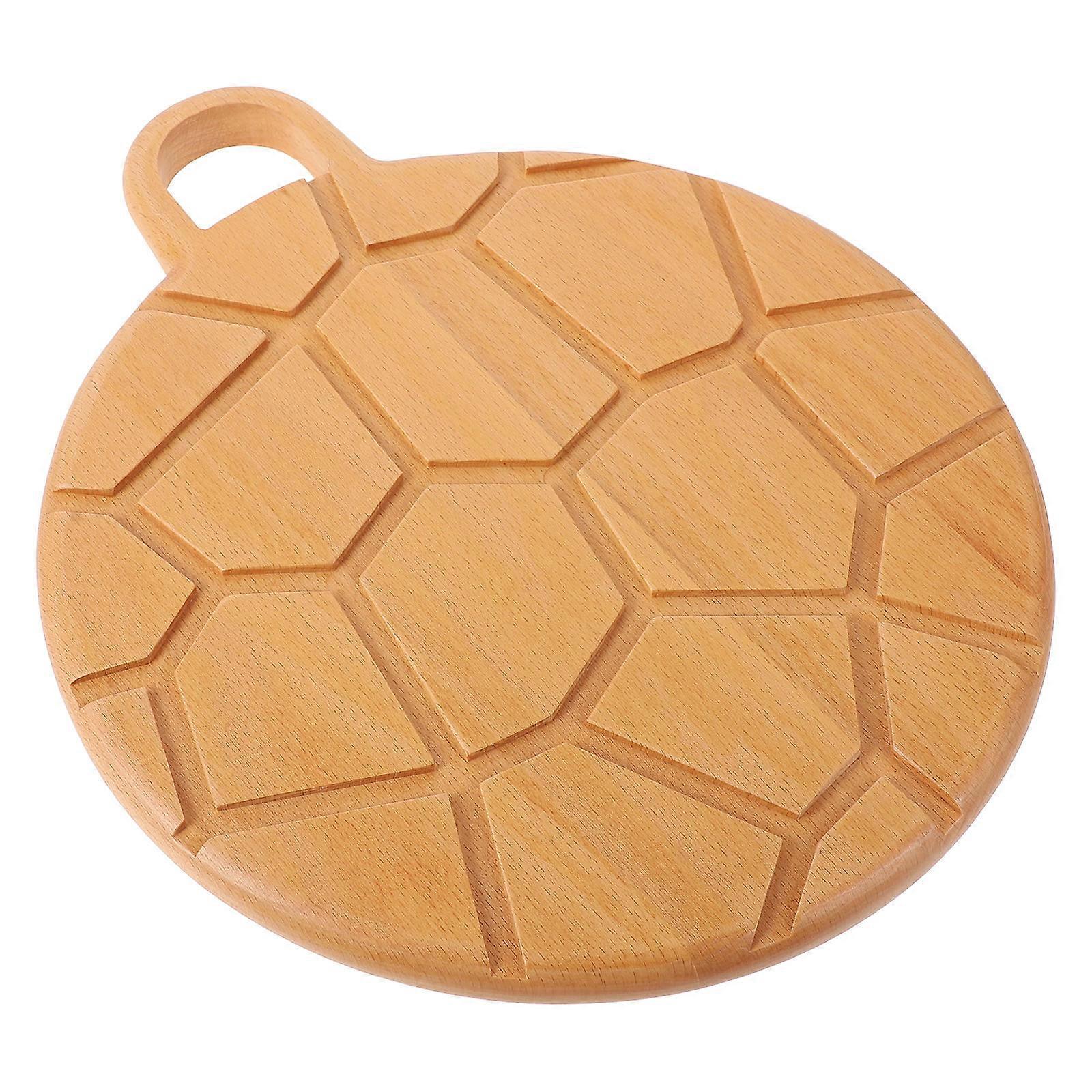 Khaki Cutting Board Wood Kneading Board for Kitchen 2Pcs